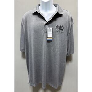True Timber Bass Pro Shops Members Only Polo, Mens Size 2XL - Heather Black New